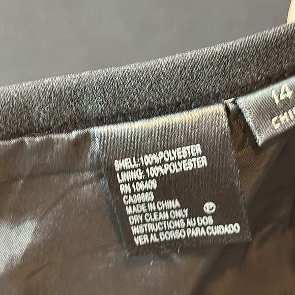 Black Suit Style Pencil Skirt From Macys - Picture 5 of 5